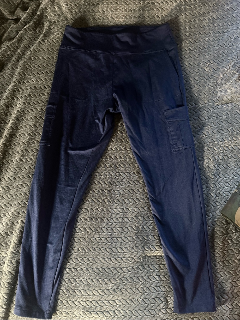 PINK Victoria's Secret Navy Pocket Leggings